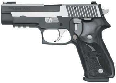 Sig Sauer P220 Equinox 45 ACP 2 Tone Accented 2-8 Round Mags Semi Automatic Pistol 220R45EQ